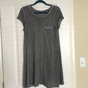 Aeropostale Gray T-Shirt Dress